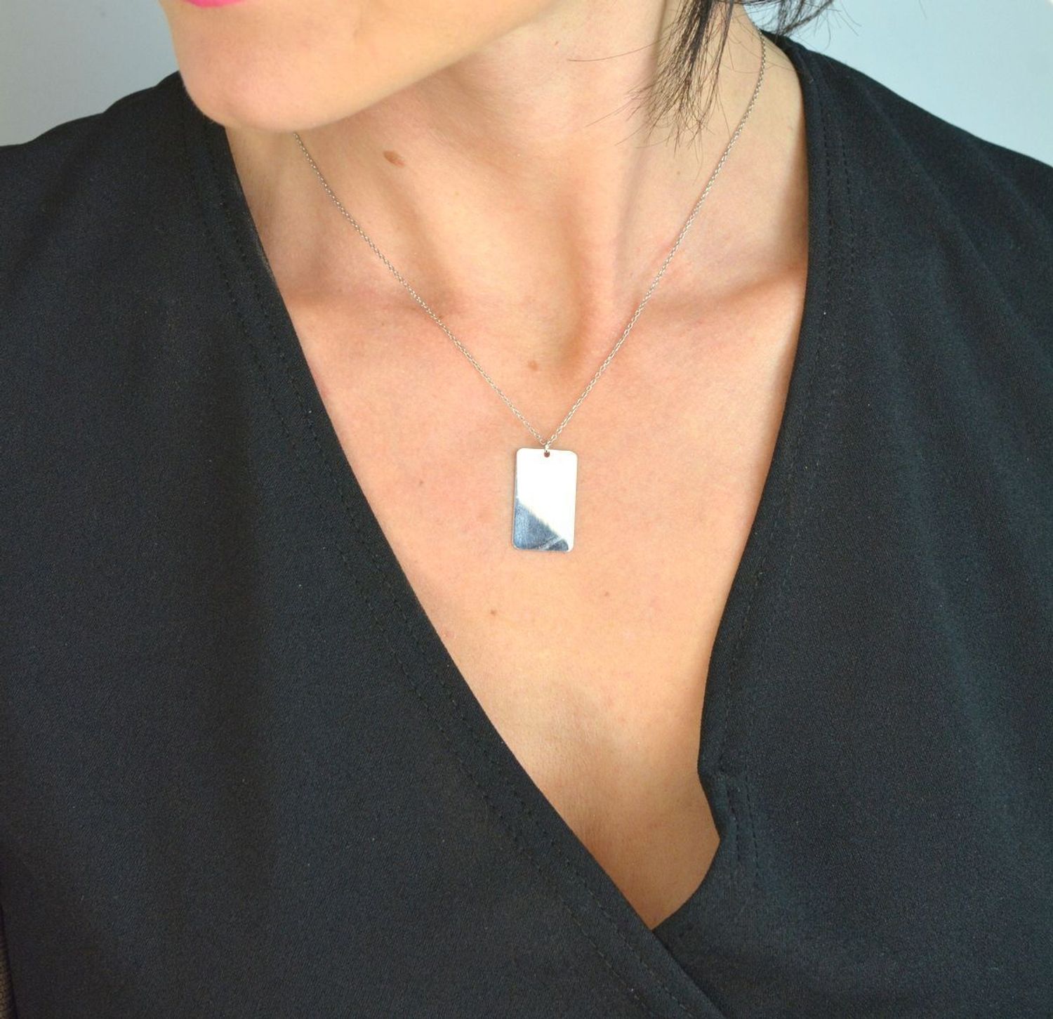 Naszyjnik srebrny blaszka Dall'Acqua C RM 060.jpg